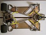 2204 
1/32nd scale chassis to fit under the wide Kremer and C-100 bodies; all-wire frame (1203-style) with suspended brass plates and pans;...