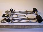 1207 
First no-rules all-wire chassis (no brass plate or sheet) with torsional wire side pans and separate center-guide section; anglewinder drive.