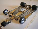 1004-R 
Nostalgia scratchbuild; tapered wire frame with lateral hinged side pans, with an in-line 16D drive.