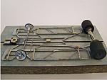 1213 
Second all-wire no-rules chassis (no brass plate or sheet) with torsional wire side pans and a narrower separate center-guide section (based...