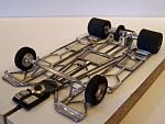 1218-C 
Ret-ro rules in-line version of 1218-A chassis; all-wire frame with inner and outer torsional wire side pans, and a separate center-guide...